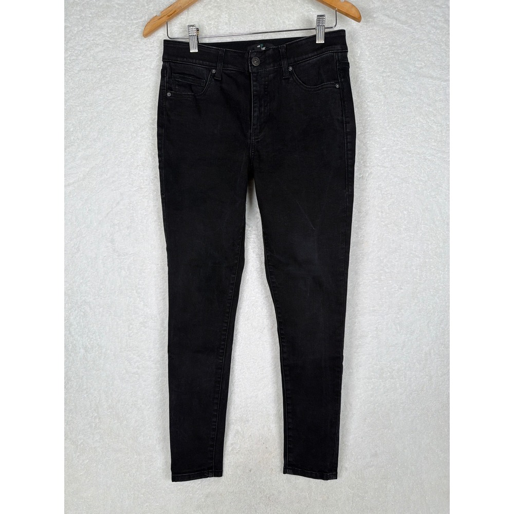 LuLaRoe Skinny Jeans Womens 28 Black Denim Stretch Five Pocket Casual Slim Fit